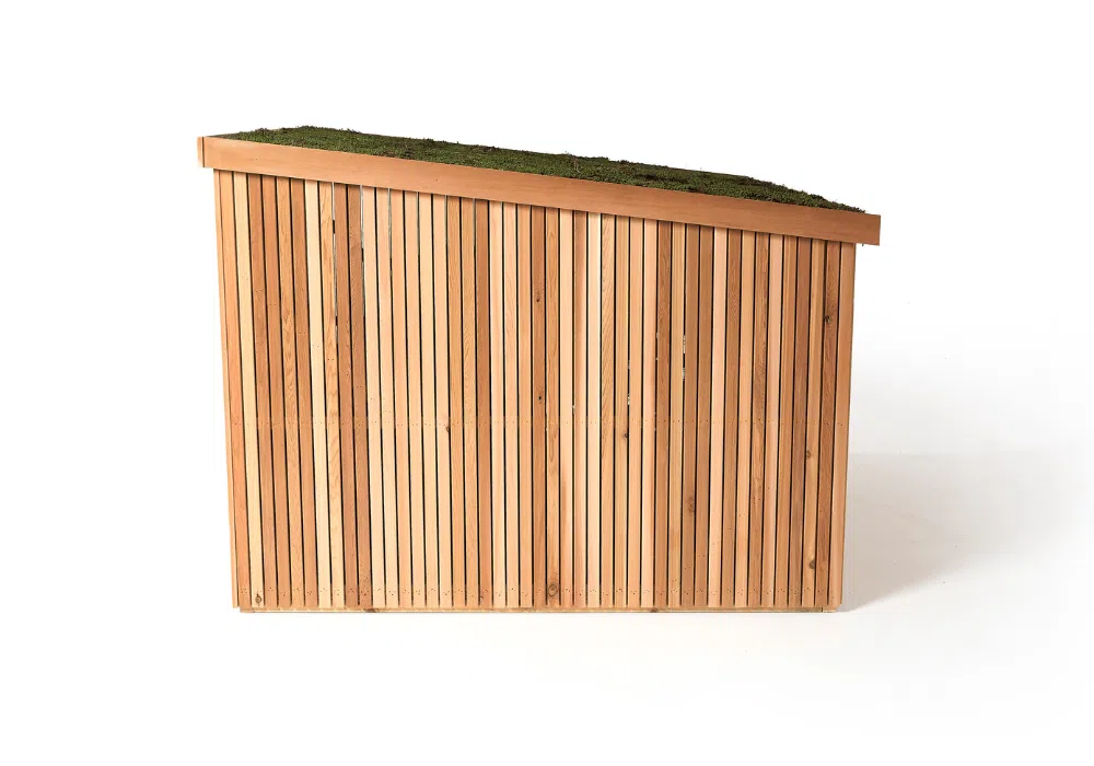Slot-In Bike Shed shown on the Brighton Bike Sheds bike sheds page, image 8 in the product gallery
